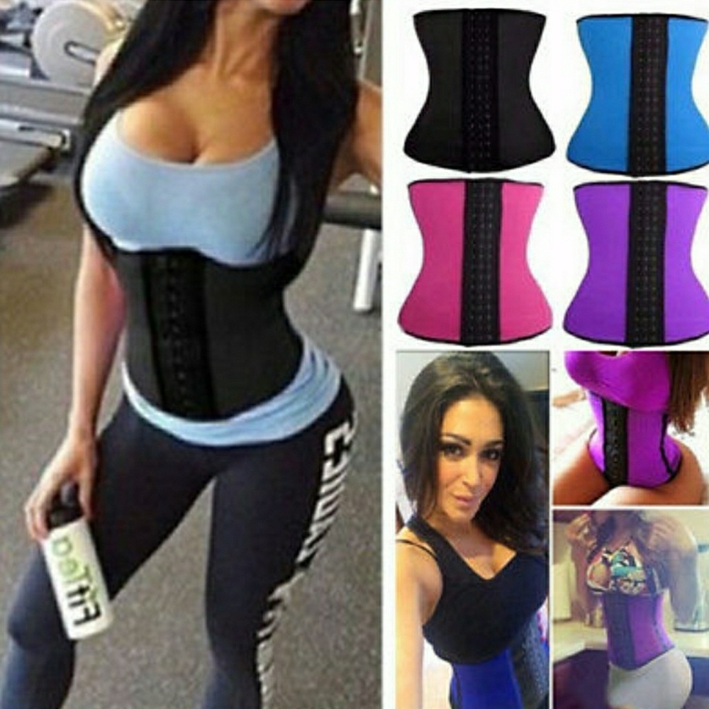 Quitar STEEL BONE LATEX WAIST TRAINER SHAPER - Picture 2 of 6